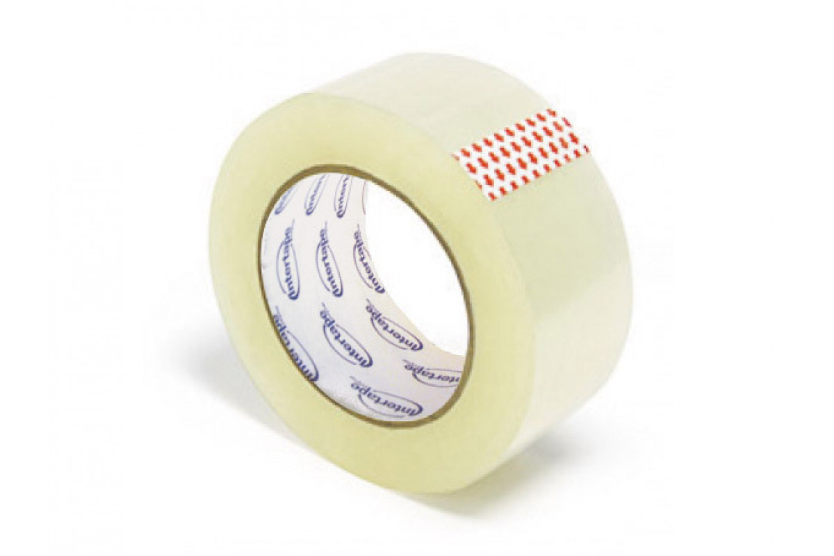 Стрічка клейка пакувальна INTERTAPE 48 мм*100 м прозора (48*100)